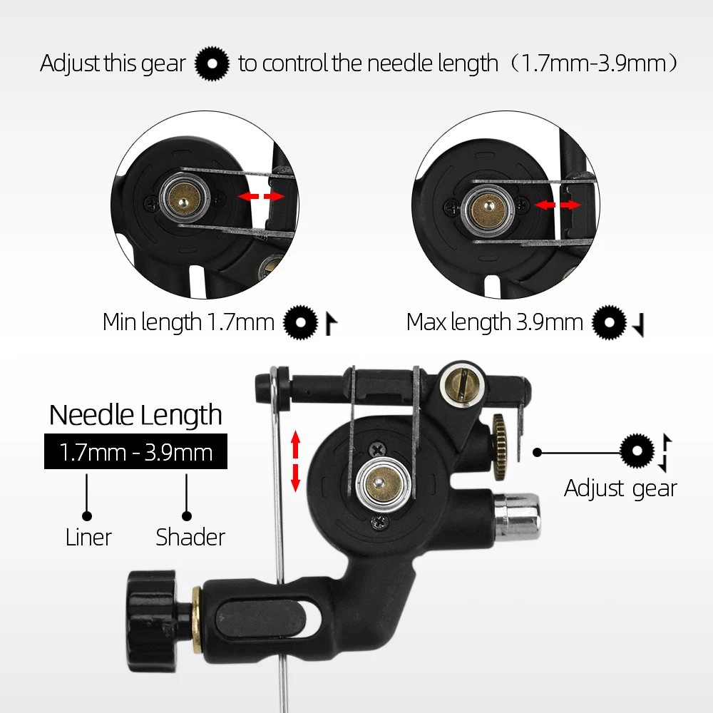 Череп машинка для татуировки мотор маленькая и милая роторная татуировка машина