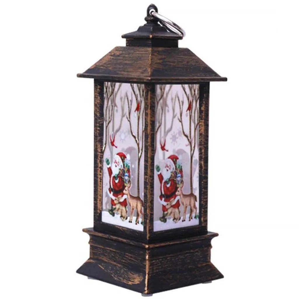 1 шт. Рождественская свеча со светодиодный Ной подсветкой свечи для рождества