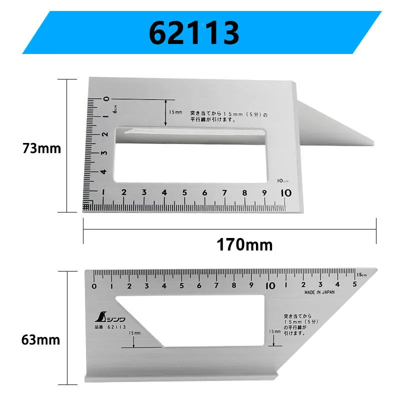 

1 шт., многофункциональная линейка с японским пингвином, углом 45, 90 градусов