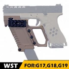 Тактический пистолет, набор карбина для быстрой перезарядки для Glock G17 G18 G19 серии, Охотничьи аксессуары