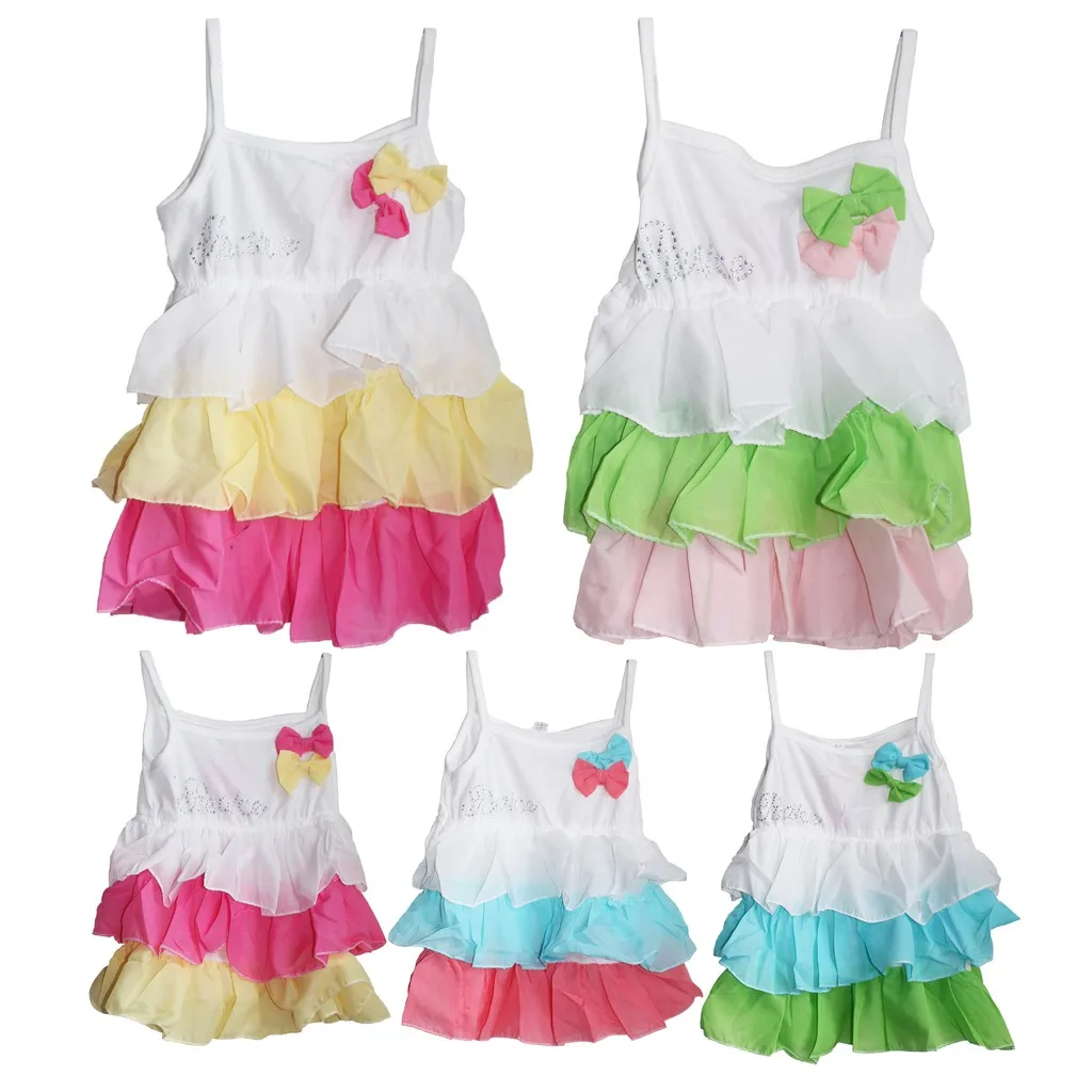 В наличии детское платье для маленьких девочек милое комбинация|Платья| |