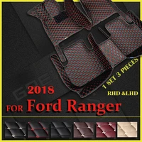 car floor mats for ford ranger 2018 custom auto foot pads automobile carpet cover