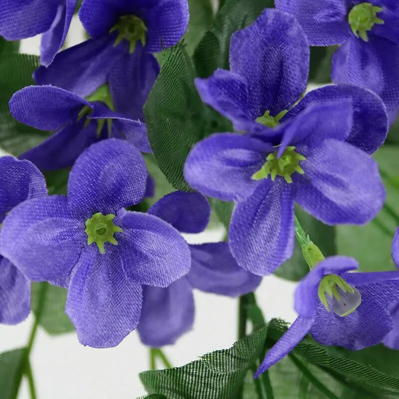 Фиолетовый искусственный цветок украшение для вечеринки имитация Дня Святого