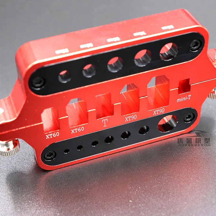 Rc Car Parts Metal Mini Red Soldering Tool Holder Model Cars Drone Marine Welding Tool T Plug Connector Xt60 Xt90 enlarge