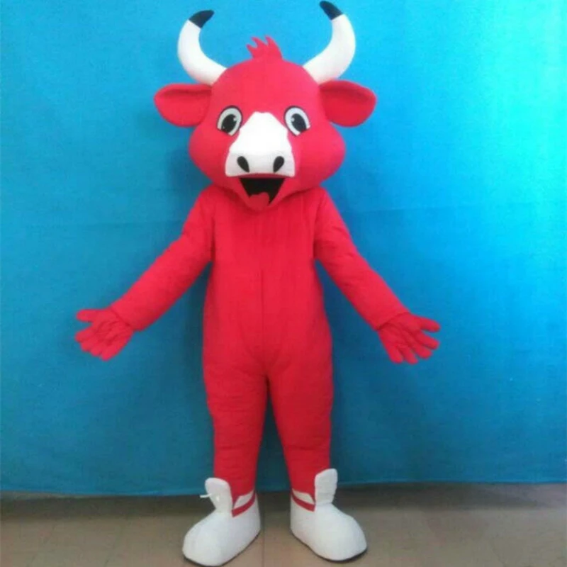 

Маскарадный костюм быка хлопок красный Ox Косплей Аниме Косплей Ad Хэллоуин Рождество Марди Гра Вечерние игры fursuit