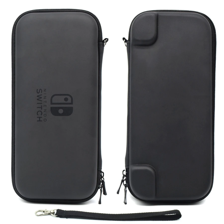 7 In 1 NintendoSwitch Accessories Storage Big Bag& Tempered Glass Film& Crystal Shell& Analog Caps for Nitendo Nintend Switch