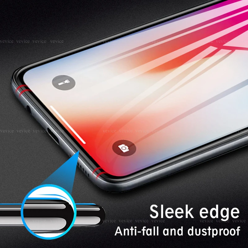 Ударопрочное закаленное защитное стекло 10D для iPhone 11 Pro Max Xs X Xr MAX x|Защитные стёкла