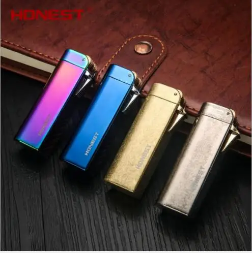 Высококачественная газовая надувная Зажигалка в стиле ретро подаропосылка из