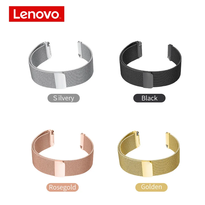 Lenovo Watch x/x plus 20 мм Миланский сменный металлический ремешок