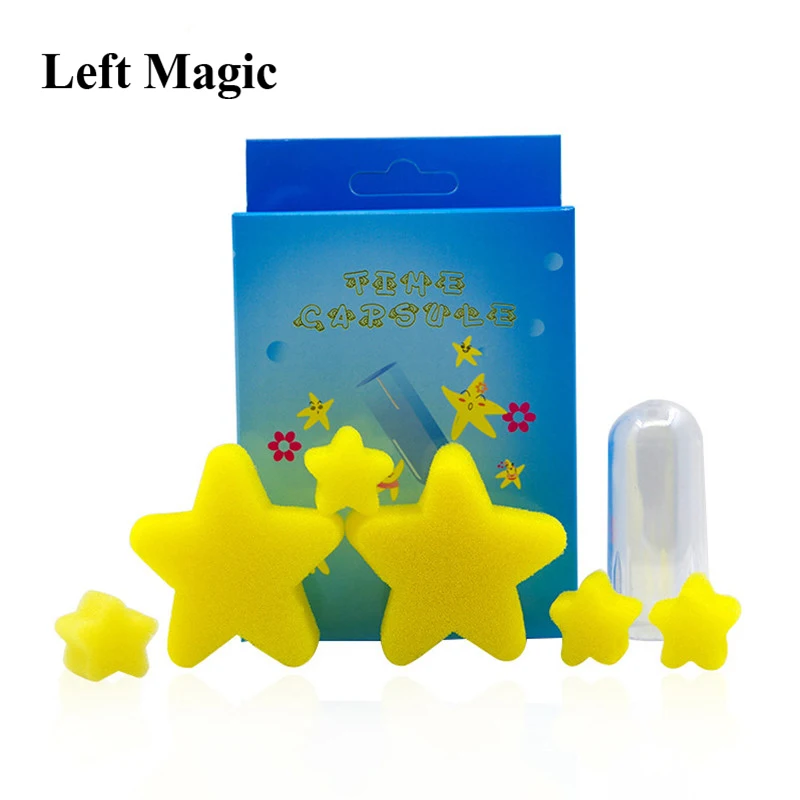 

Time Capsule sponge star magic tricks close up stage props magician magie professional easy to do children kids toys gifts 83371