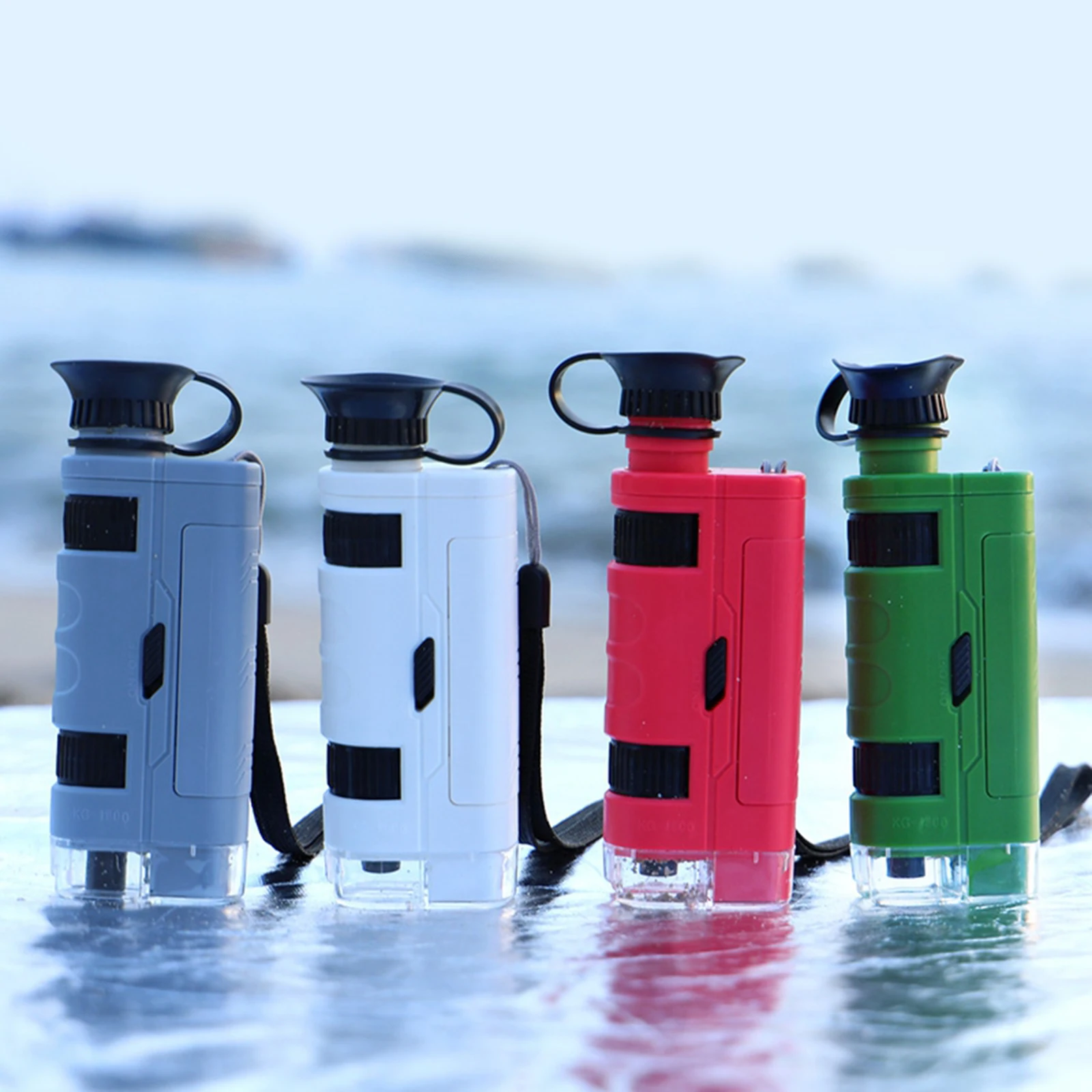 

Mini Handheld 80x-120x Pocket Microscope Magnifer Loupe Magnification Pocket