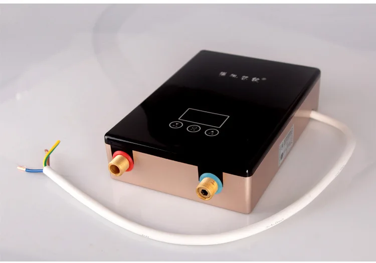 

i.e. an intelligent variable frequency thermostatic water heater with a hot electric water heate