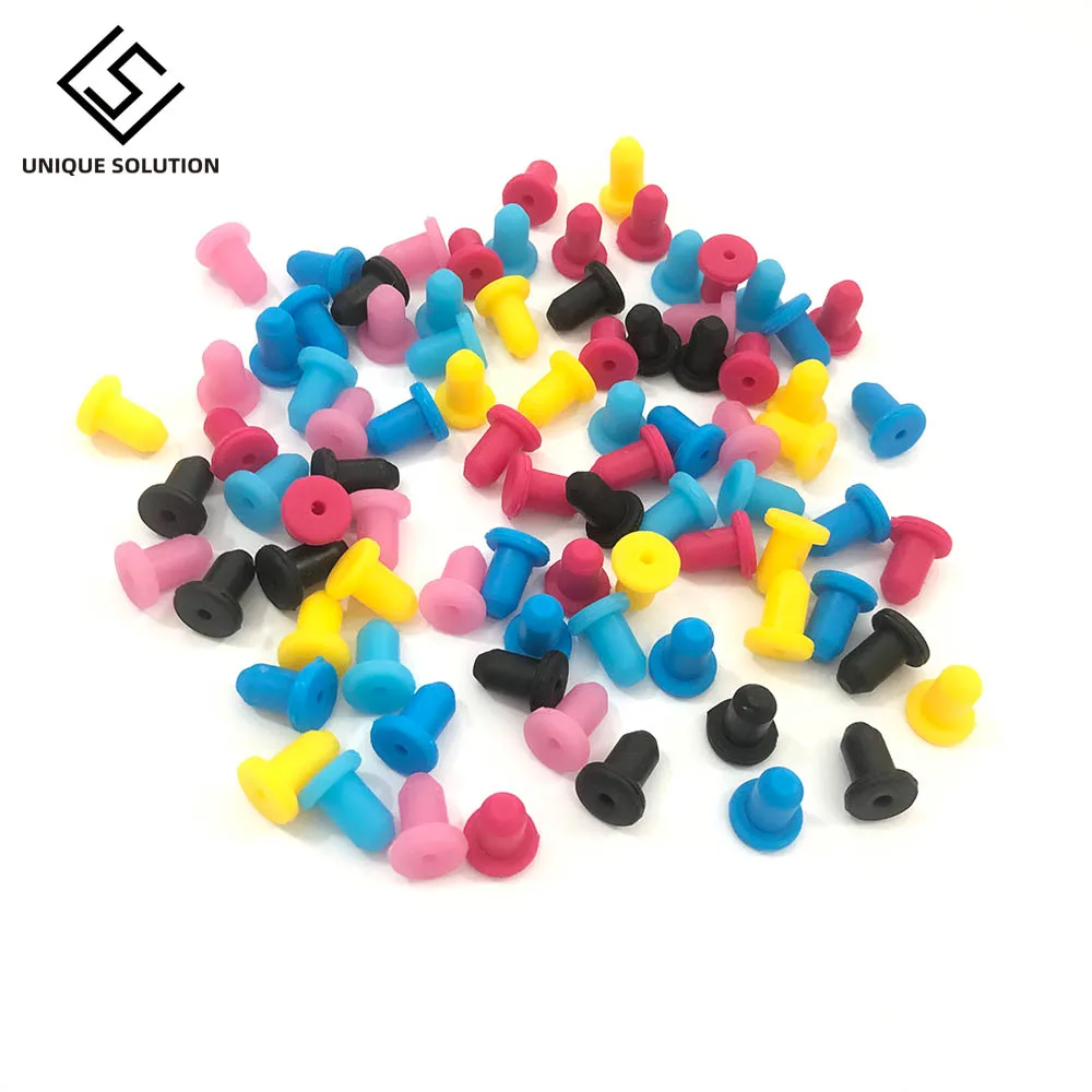 Универсальный Цветной многоразовый картридж цветная резиновая заглушка