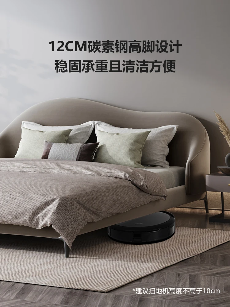 Современная светильник роскошная двуспальная кровать простой стиль Свадебная в