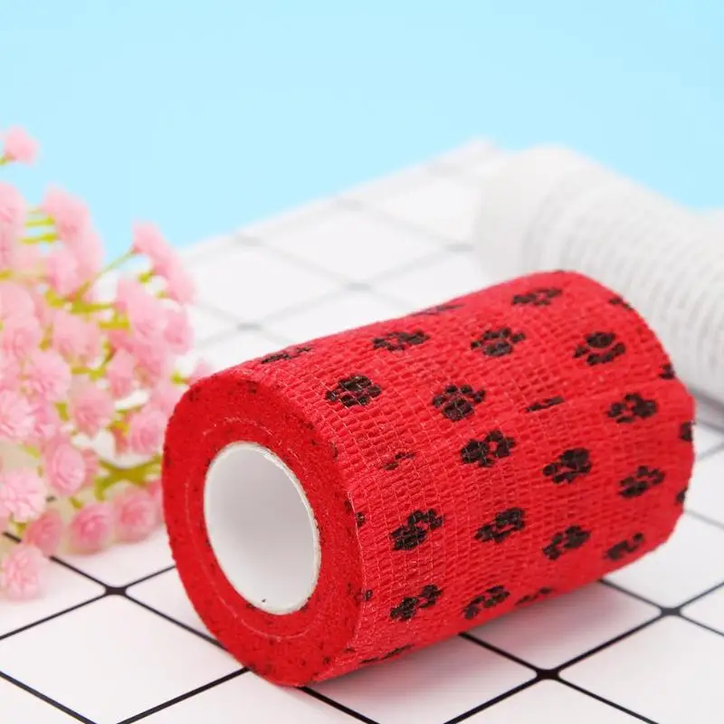 Воздухопроницаемый эластичный бандаж для собак и кошек защитный ремешок ног