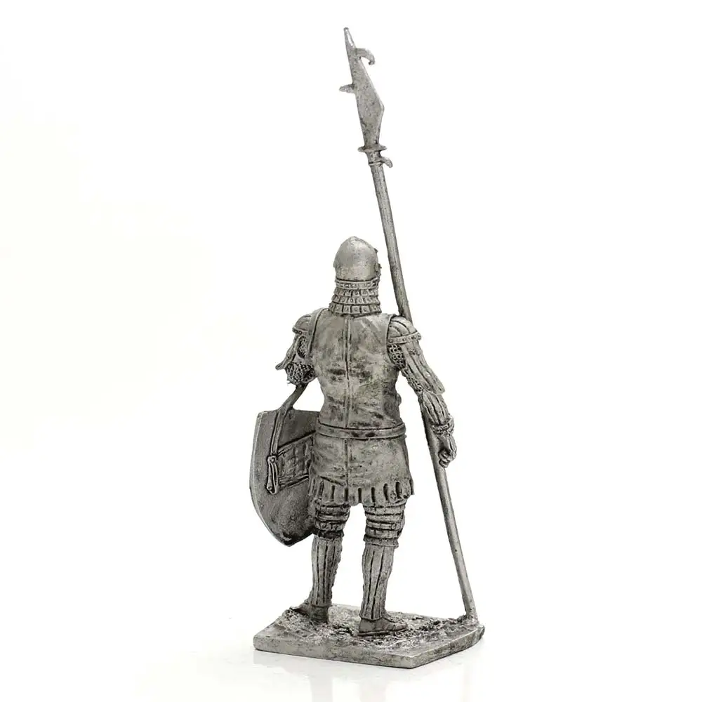 Европейский рыцарь 15 век - оловянный солдатик фигурка 54 мм M134 |