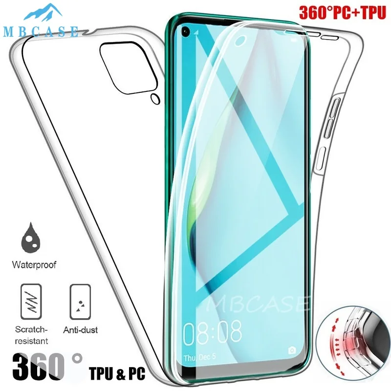 Чехол с полным покрытием 360 для Huawei Y7P Y6P Y8P Y6S Y9S Y7A Y5 Y9 Prime 2019 чехол Мягкий
