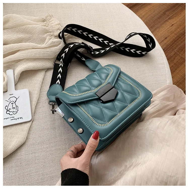 Женская сумка мессенджер новинка 2020 модная маленькая квадратная Женский кошелек