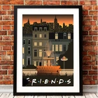 Картины с принтом домашний декор скандинавский стиль друзья ТВ-шоу классический настенный постер модульная Абстрактная живопись на холсте для гостиной