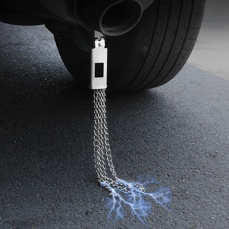 Universal Car Ground Electrostatic Avoid Antistatic Chain Anti-static Strip Metal Belt Vehicle Anti-Static Auto Grounding | Автомобили и