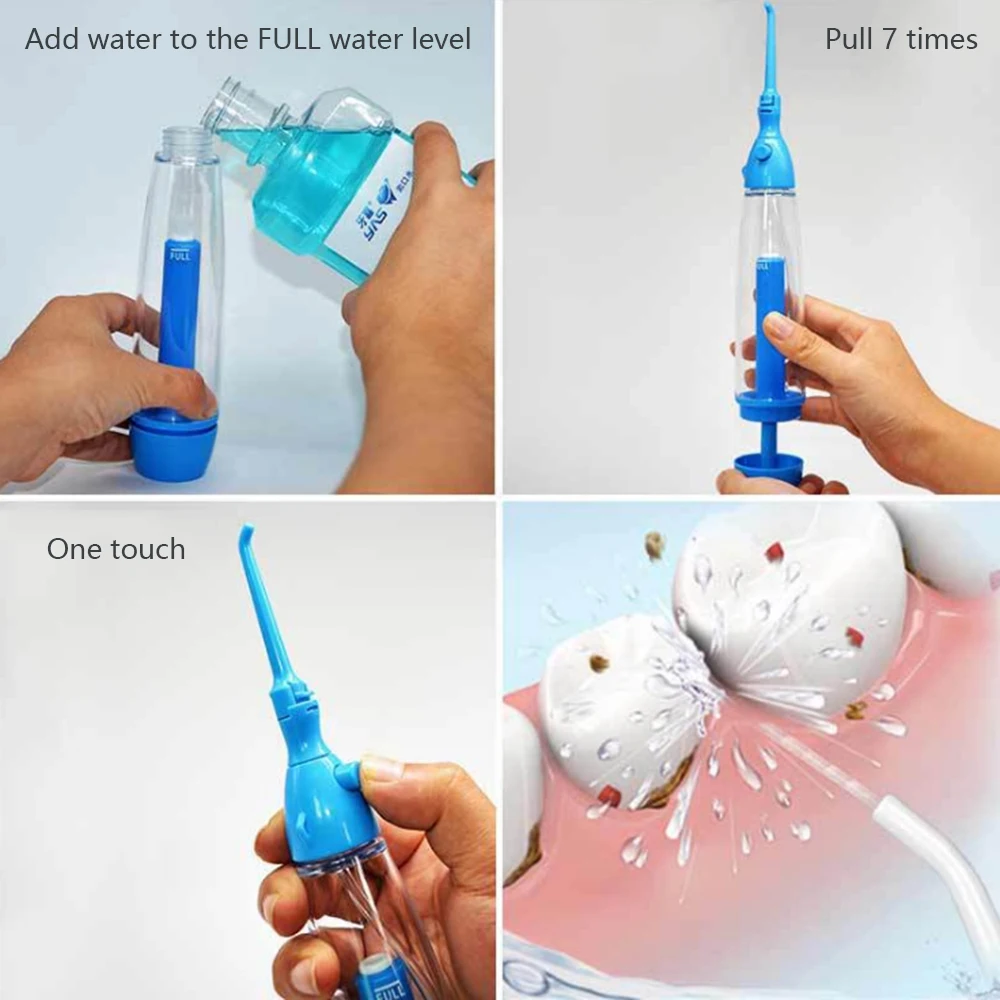 Ручной компактный ороситель для полости рта зубы очищающий отбеливающий уход за