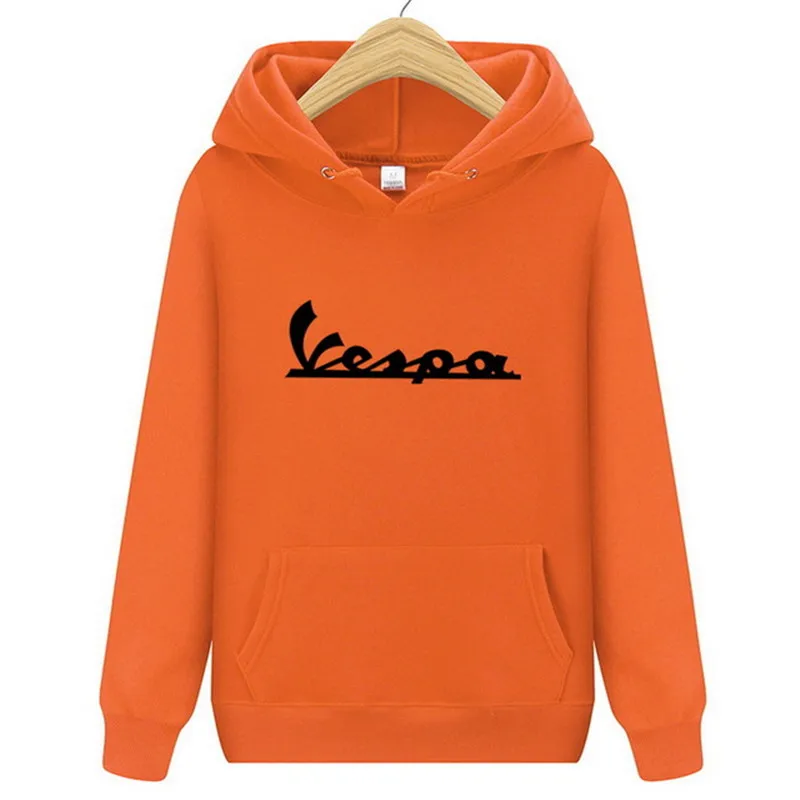 Новинка 2021 оригинальная Мужская толстовка зимняя женская Vespa с длинным рукавом и