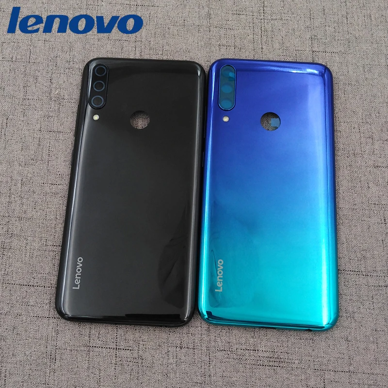 

Оригинальная задняя крышка аккумулятора Lenovo K10 Plus, задняя крышка корпуса, панель, запасные части для Lenovo K10 Plus и объектива камеры + кнопки