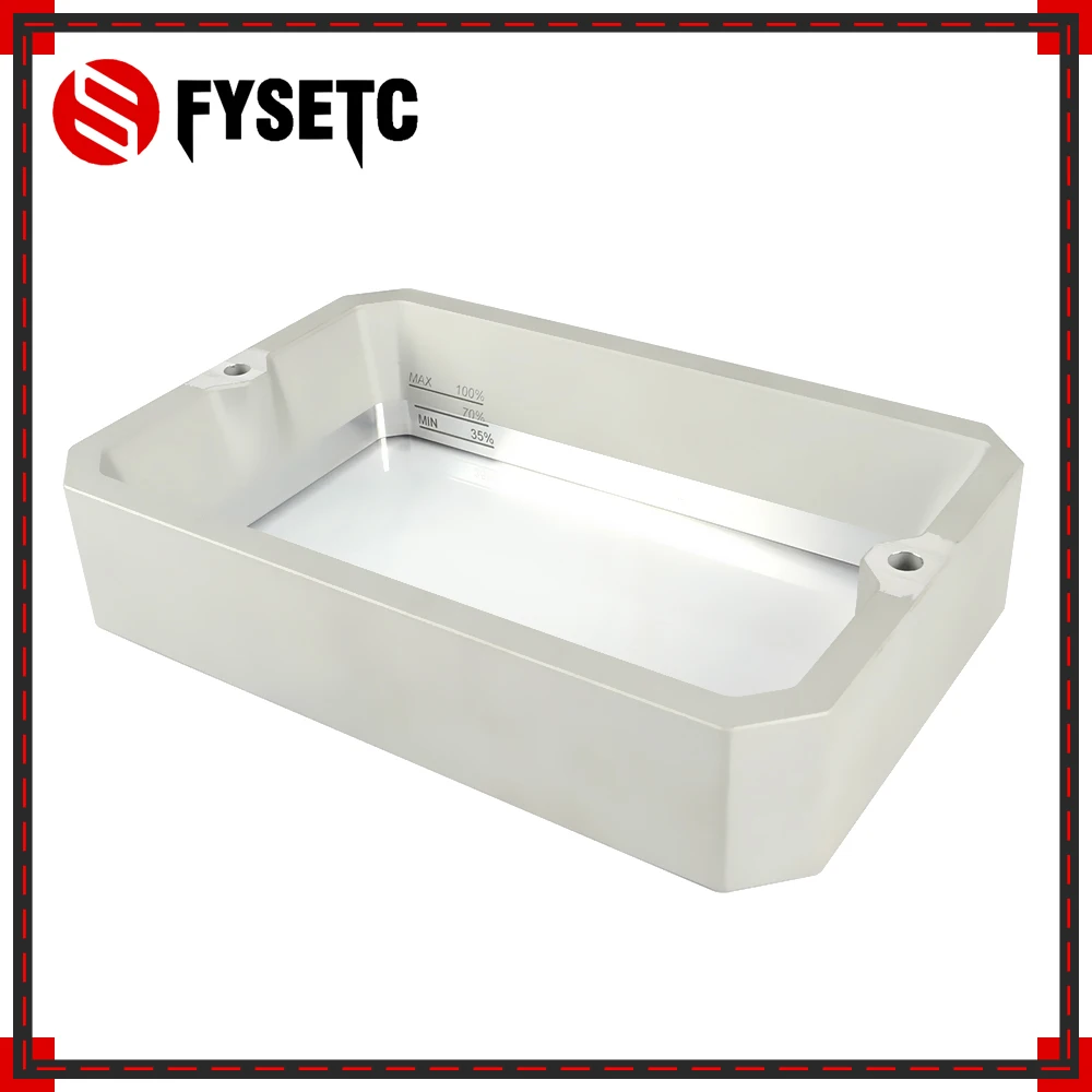 Стойка из алюминиевого материала бак смолы для 3D принтера Prusa i3 DLP SLA НДС с пленкой