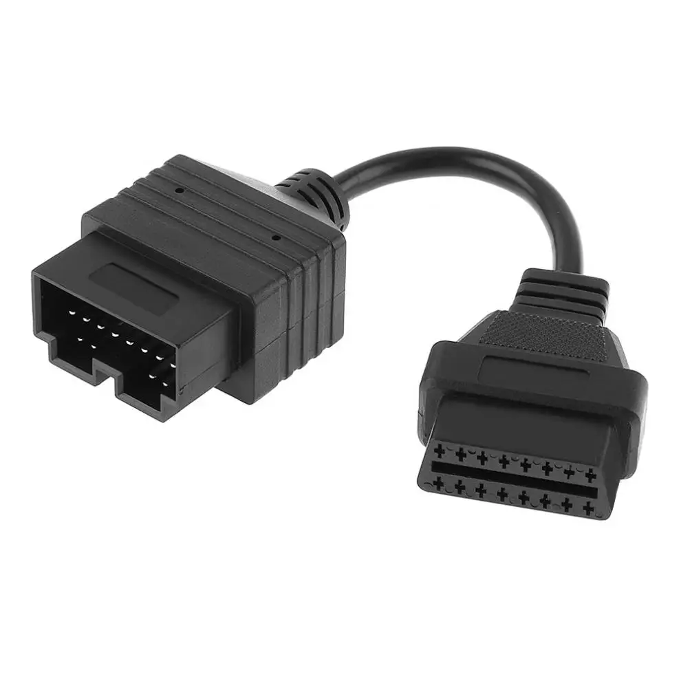 OBD II OBD2 20 Pin папа до 16 женский автомобильный диагностический инструмент