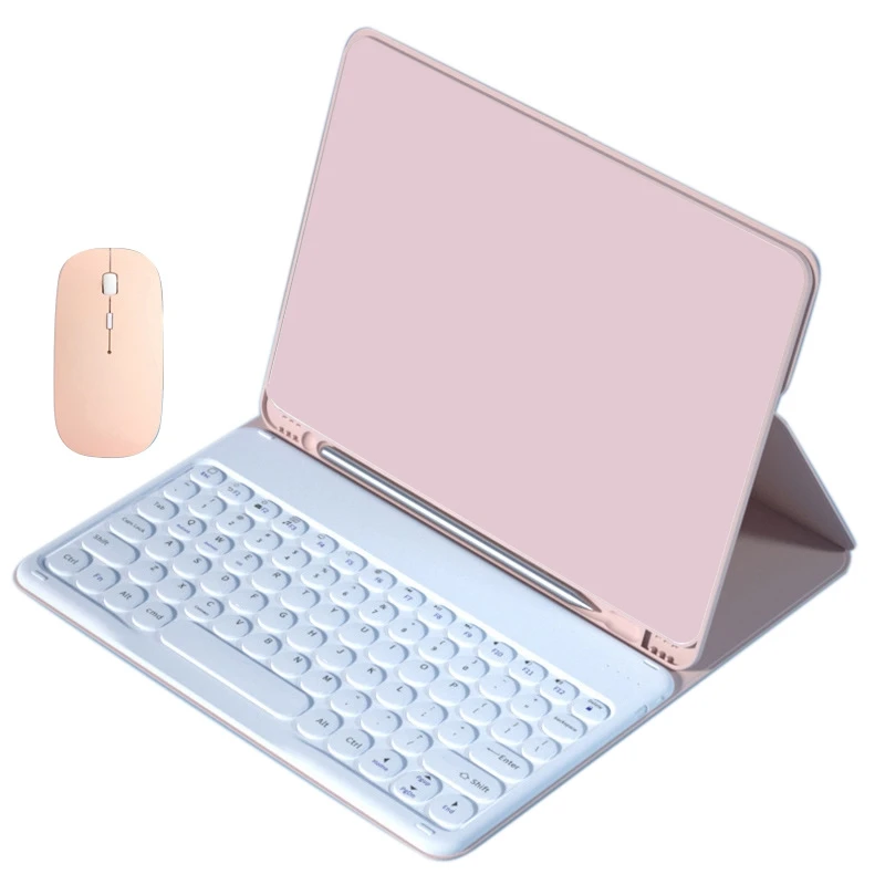 Tablet Case with Rechargeable Bluetooth Luminous Keyboard PU for Huawei MatePad 10.4 | Компьютеры и офис