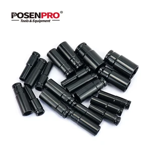 Стандартный торцевой гайковерт POSENPRO, переходник с приводом 12 дюйма, переходник, редуктор электрического ударного ключа, 8-22 мм