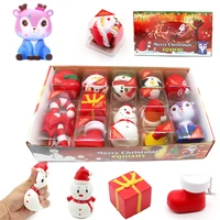 funny new christmas gift xmas squishy squeeze toys slow rising cream scented antistress child kid baby toys