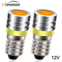 2pcs dc 12v e10 screw thread led for machine indicator replacement bulb 2w torch work light bicyle lamp 150lm 6000k 4300k 3000k