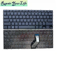 laptop keyboard for asus tp370ql tp370 us english asm17h23u46920 ae89ar00010 0knr0 2101ui00 blue parts replacement