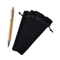 70pcs accessories 50pcs velvet pen pouch sleeve holder single pen bag case 20pcs luffa ballpoint pen sets bamboo pen