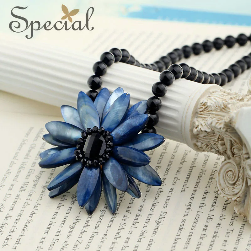 СПЕЦИАЛЬНОЕ Новое модное Макси ожерелье из натурального камня колье подвески