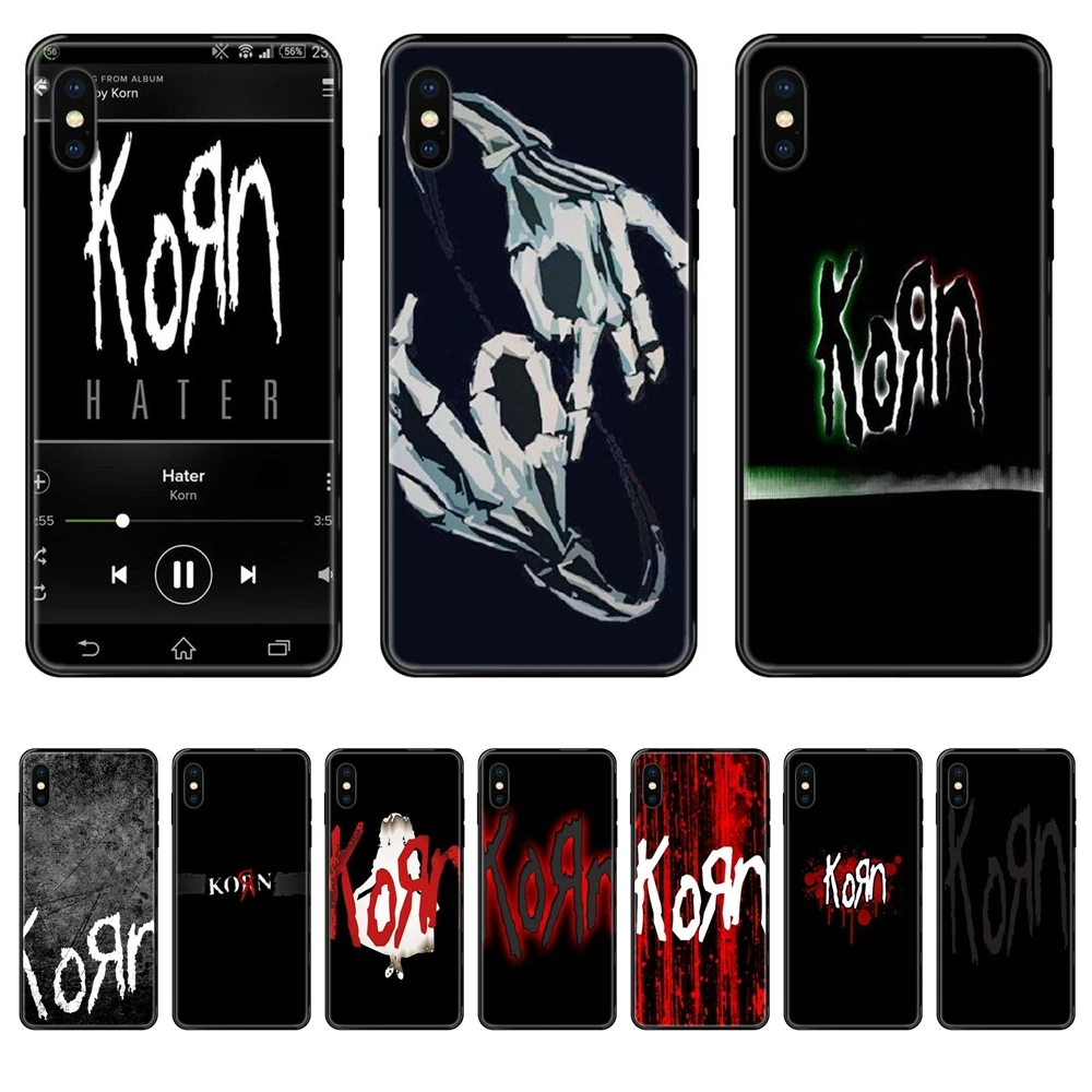 Korn Nu-металлический логотип Джонатана Дэвиса для Huawei Honor 20 20i 20s 10 10i 6A 7A 7X 8C 8X 9 9A 9I 9X
