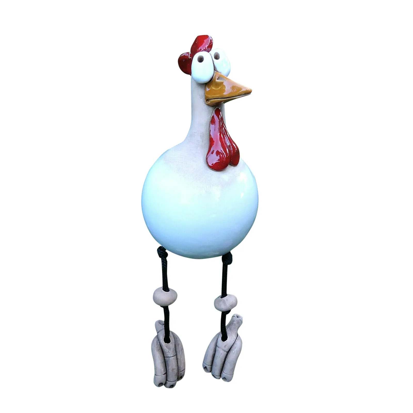 

Creative Decor Chicken Garden Plug Hen Rooster Hens Bird Edge Seater Indoor Outdoor Fun Art Garden Decoration Sculptures New