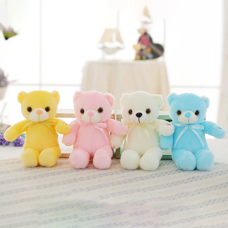 

LED Bear Plush Toy Stuffed Animal Light up Glowing Toy for Kids Adult L9