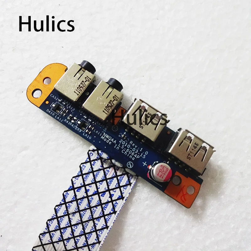 Hulics оригинальный 6064P для Toshiba Satellite A660 A665 P750 P755 NWQAA LS USB аудио Плата