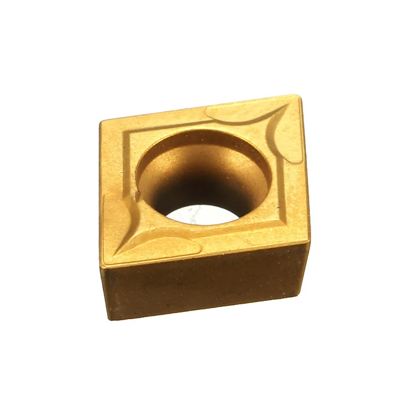 

Карбидные пластины CCMT09T304 CCMT32.5, карбидные вставки для токарного станка SCLCR, 10 х10х4 мм, 10 шт.