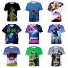Футболка детская с героями игры Fortnite Battle Royale Victory, на возраст от 6 до 19 лет