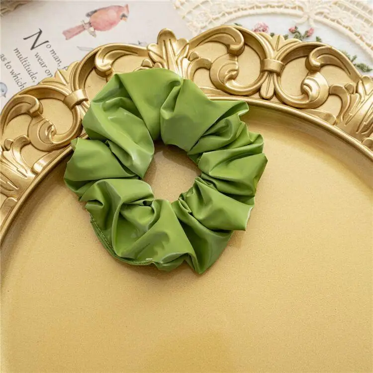 

waterproof Hair Scrunchies Ponytail Holder for Women Girls Colorful Hairbands Hair Rope ties Fashion Girls Hair accessories