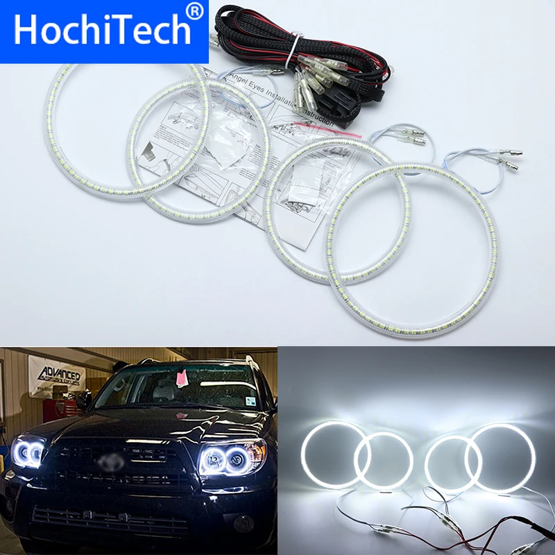 

for Toyota 4Runner 2006 2007 2008 2009 Ultra bright SMD white LED angel eyes 2600LM 12V halo ring kit day light
