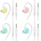 QKZ AK6-X 1,2 м проводные наушники-вкладыши HiFi Звук для спорта на открытом воздухе линия Управление наушники с микрофоном для музыки