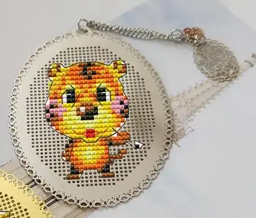 TT Red девушки DIY ремесло Стич вышивки крестом металлическая Закладка серебро Золотой Рукоделие Вышивка ремесла Счетный Cross-Stitching-6TH - Цвет: Другое