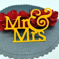 mr and mrs dies scrapbooking embossing folders for card making decorative craft stencil greeting photo paper