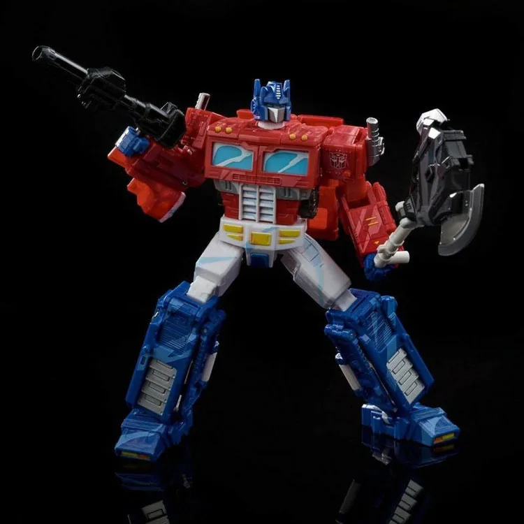 

Hasbro Transformers Generations War for Cybertron Siege Voyager Class WFC-S11 Optimus Prime WFC-S12 Megatron Action Figure Toys