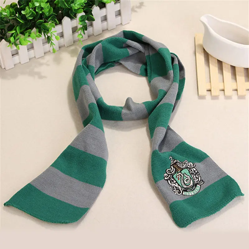 Gryffindor Slytherin Hufflepuff Ravenclaw шарфы 2019 зимний теплый шарф в студенческом стиле подарок