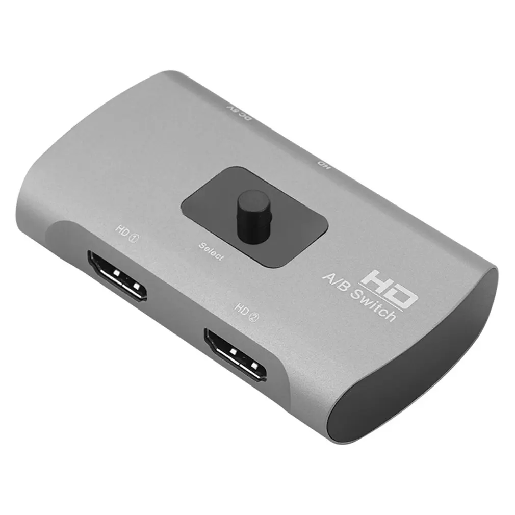 

DP/HDMI-совместимый переключатель 4K 60 Гц 2-в-1 переключатель для видеоконференций мультимедиа преподавания высокой четкости 2,0 переключатель